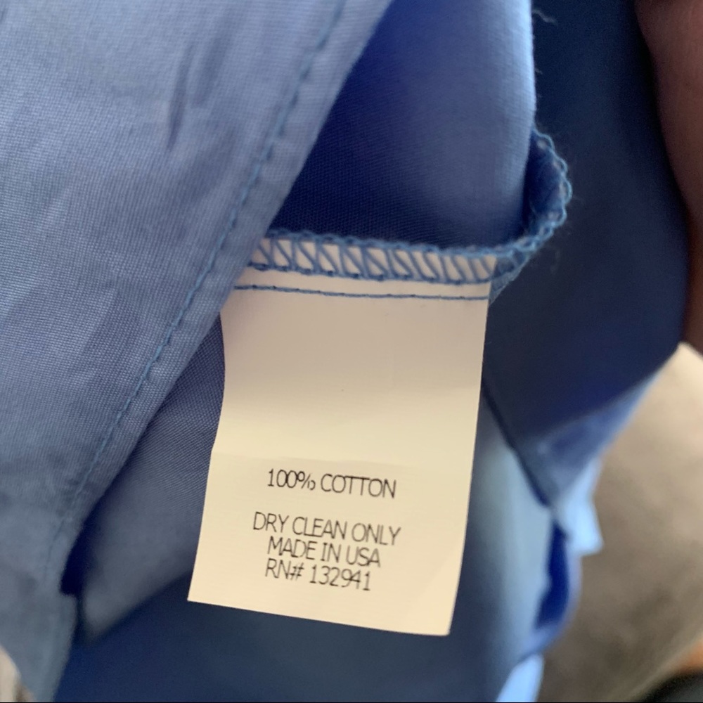 Amanda Uprichard Arabelle Top chambray net xsmall - Picture 8 of 8